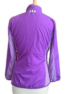 Adidas ClimaProof Purple Full Zip Windbreaker Jacket Size M-3