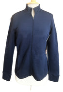 Lady Hagen Full Zip Navy Quilted Jacket Size M-1