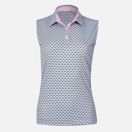 New Swannies Women's Grace Golf Polo - Navy