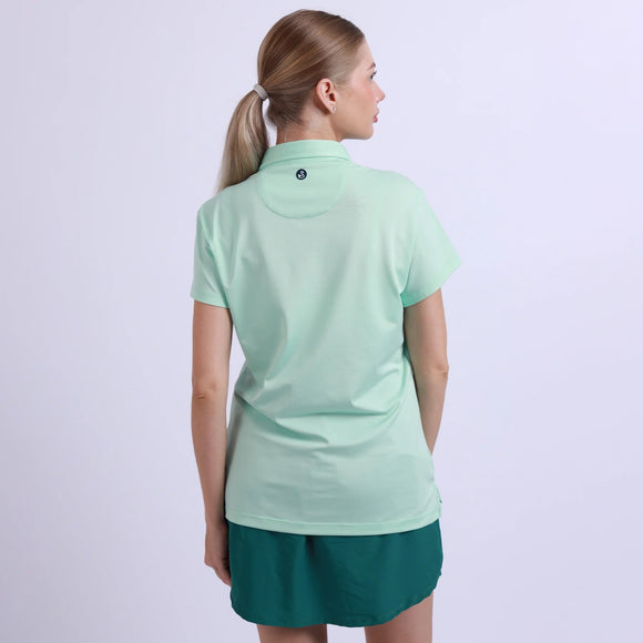 New Swannies Women's Ava Golf Polo - Mint