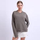 New Swannies Women's Margaret Pullover - Driftwood-2