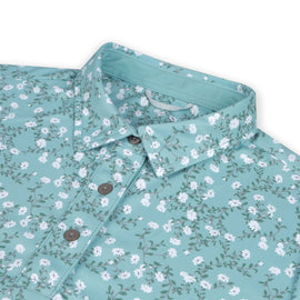 New Swannies Women's Georgia Golf Polo - Surf - 0