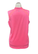 Tail Activewear Bright Pink Sleeveless Golf Top Size XL MSP$90-2