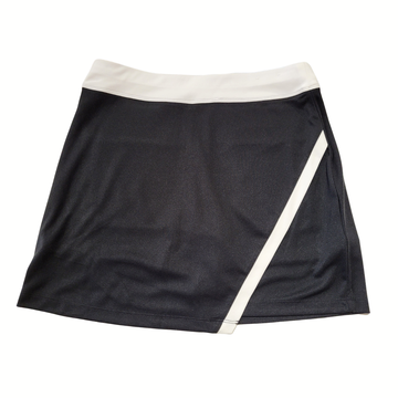Callaway Black Color Block Wrap Golf Skort Size S