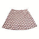 Sport Haley Red & Black Triangle Printed Skort Size S-1