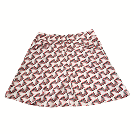 Sport Haley Red & Black Triangle Printed Skort Size S - 0