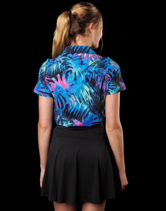 New Sunday Swagger Women's Heatwave Short Sleeve Golf Polo
