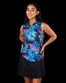 New Sunday Swagger Women's Heatwave Sleeveless Golf Polo-1
