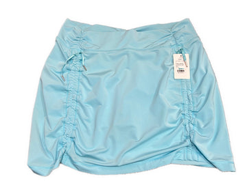 Antigua Light Blue Cinch Pull on Skort Size L
