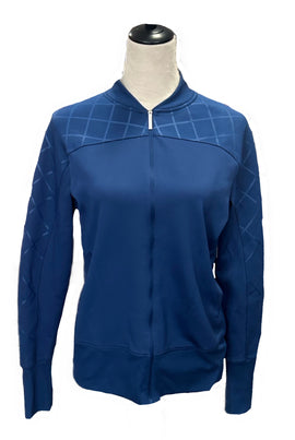 Women's Nike Dark Blue Full-Zip Golf Jacket Size M