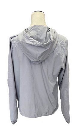 NEW Women's Hurley Light Weight Full-Zip Hooded Gray Jacket MSP$100 - 0