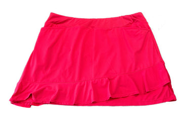Tail White Label Pink Ruffled Layer Skort Size XL