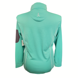 Ping Performance Mint Green 1/4 Zip Pullover with Sleeve Pocket Size L - 0
