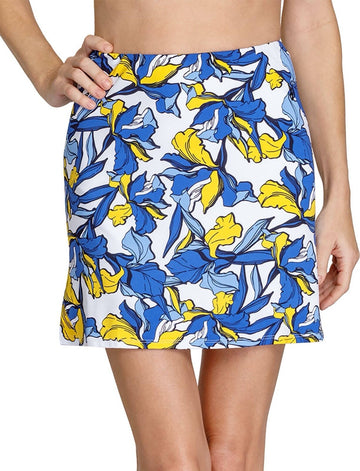 New Tail White Label Trellis Dance Floral Golf Skort Size XS - 0