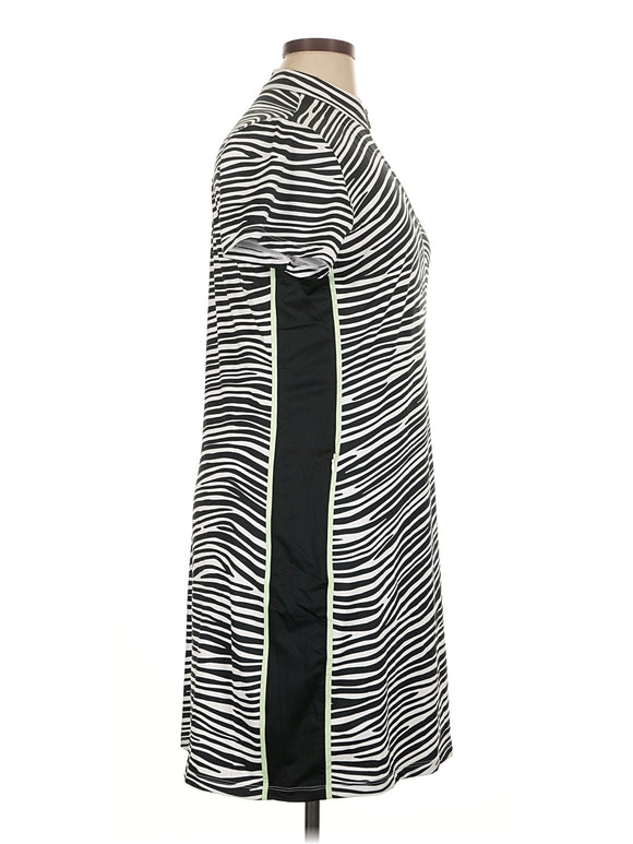Tail Activewear Black & White Zebra Print Golf Dress Size XL