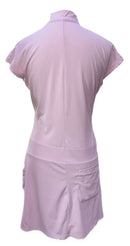 New Adidas Women's Light Purple Cap Sleeve Golf Dress Size 8-2