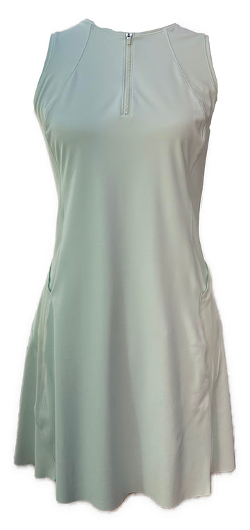 Athleta Women's Pale Green Sleeveless Activewear Dress Size M MSP$99