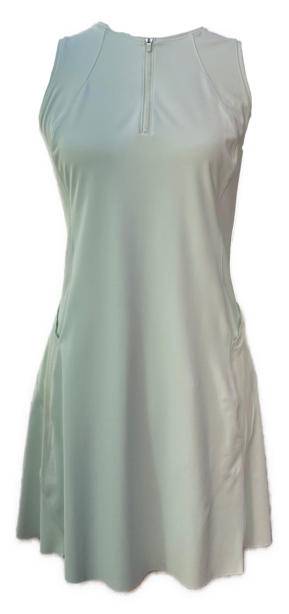 Athleta Women's Pale Green Sleeveless Activewear Dress Size M MSP$99