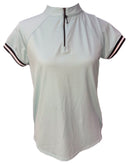 Belyn Key Women's Light Blue Short Sleeve Golf Top Size XS-1
