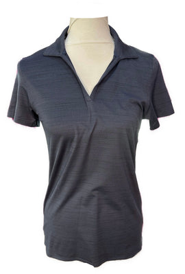 New Puma Women's Navy Cloudspun Short Sleeve Golf Polo Size S MSP$60