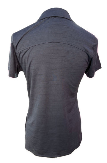 New Puma Women's Navy Cloudspun Short Sleeve Golf Polo Size S MSP$60 - 0