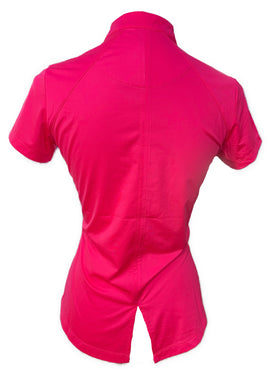 Tail Women's Hot Pink Short Sleeve Golf Polo Size XS - 0