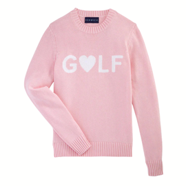 New Renwick 42 Club Golf Heart Sweater - Pink Size XL MSP $140