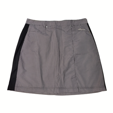 New Women's Abacus Crail Black Mini Houndstooth Golf Skort MSP$120 - 0