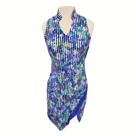 New Tzu Tzu Kaia Golf Dress -Misty Morning Size M MSP$199