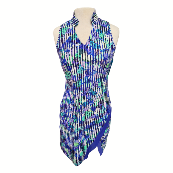 New Tzu Tzu Kaia Golf Dress -Misty Morning Size M MSP$199