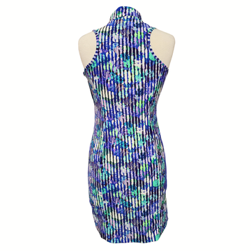 New Tzu Tzu Kaia Golf Dress -Misty Morning Size M MSP$199 - 0
