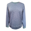 Peter Millar Blue Storm Birdie Crew Neck Top Size M-1