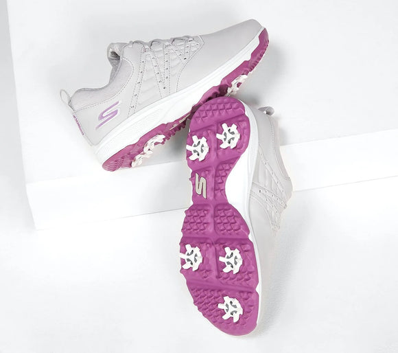 New Skechers Women's Go Golf Pro 2 Gray/Purple MSP$110