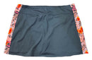 Tommy Bahama Women's Gray Golf Skort w/Floral Inserts Size XL-1