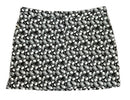 New Izod Women's Black Golf Ball Print Skort Size 18-1