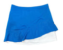 Lady Hagen Women's Blue Golf Skort w/White Accents Size 10-1