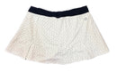 Tasc Women's White & Navy Polka Dot Short Skort Size M MSP$74-2