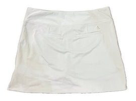 Adidas Women's Light Gray Pull-on Golf Skort Size L - 0