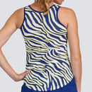 Tail Activewear Women's Zebra Safari Maya Tank Size M MSP$76-1