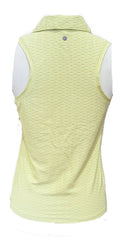 Calia Women's Renew Sleeveless Golf Polo - Lime Size S-2