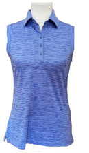 Dunning Golf Women's Purple Print Sleeveless Golf Polo Size S MSP$88-1