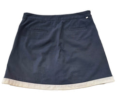 Callaway Black Women's Golf Skort w/ White Hem Size 8 - 0