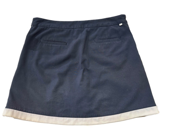 Callaway Black Women's Golf Skort w/ White Hem Size 8