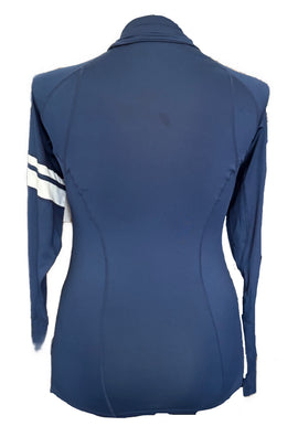 New Scratch Seventy Navy Shannon Long Sleeve Golf Top Size M MSP$89 - 0