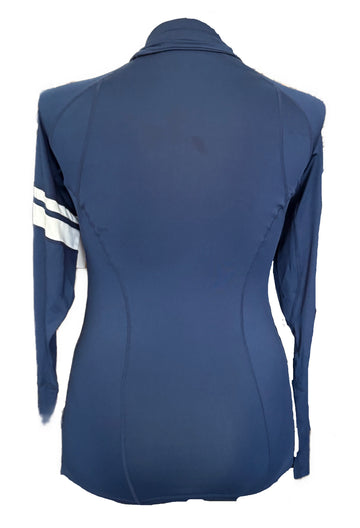 New Scratch Seventy Navy Shannon Long Sleeve Golf Top Size M MSP$89 - 0
