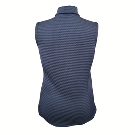 Lady Hagen Full Zip Navy Quilted Vest Size L - 0