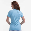 New EP NY Cap Sleeve Contrast Trim Golf Polo - Blue/Navy MSP$80-3