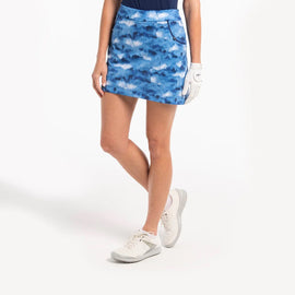 New EP NY Blue Watercolor Golf Skort MSP$102 - 0