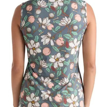 New Swing Juice Georgia on My Mind Sleeveless Golf Polo MSP$88