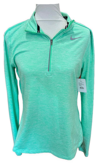 Nike Running Women's Lime Green Heather Pullover Size M MSP$75